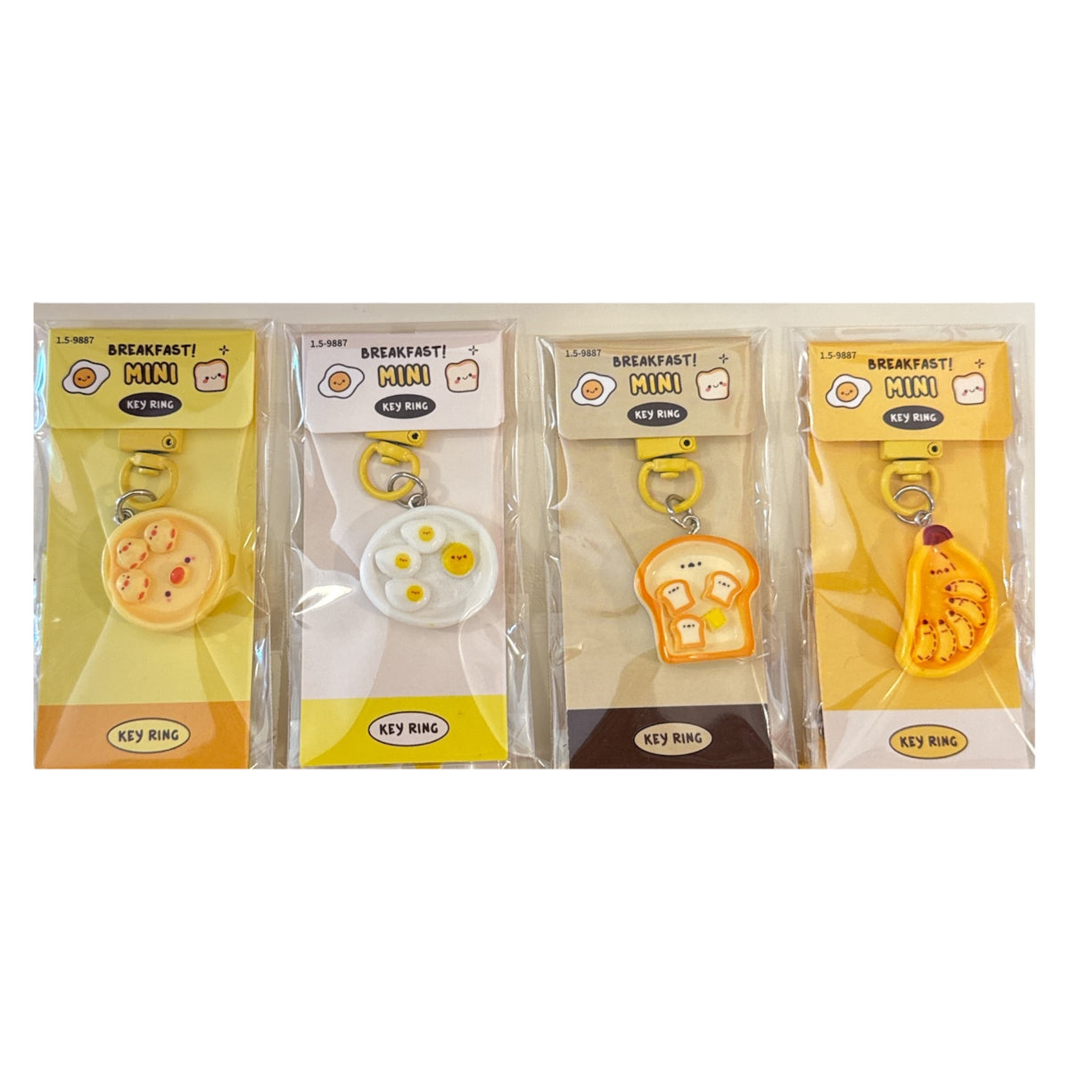 Breakfast Mini Keyring