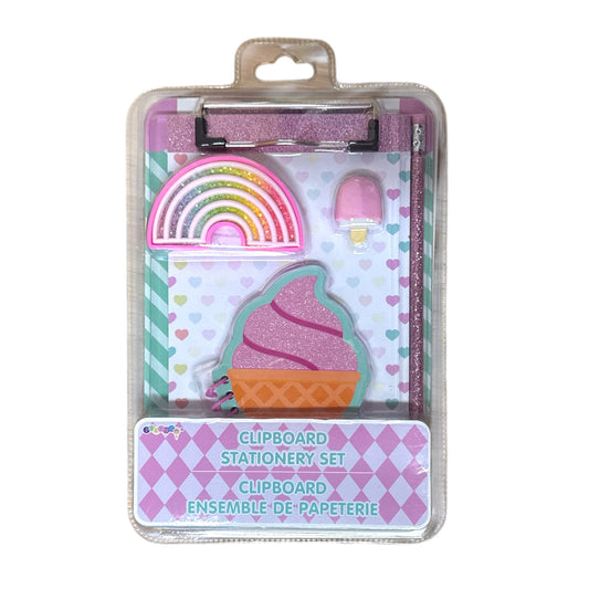 Ice Cream Clipboard Set
