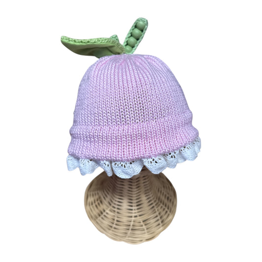 Green Pea Knit Beanie- Infant