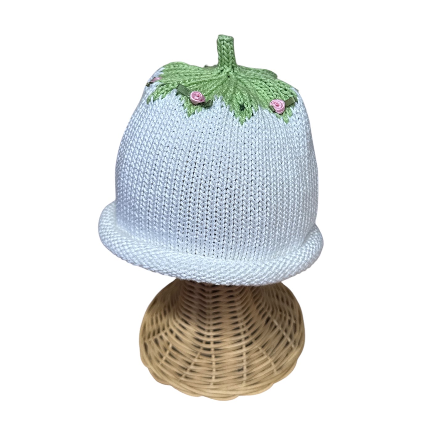 Rosebud Knit Beanie- Infant