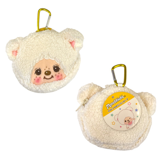 Monchhichi Plush Pouch Keychain