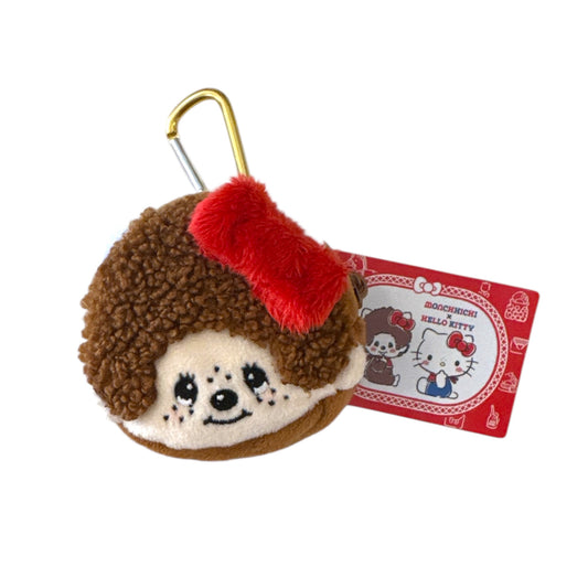 Monchhichi x Hello Kitty Plush Coin Purse