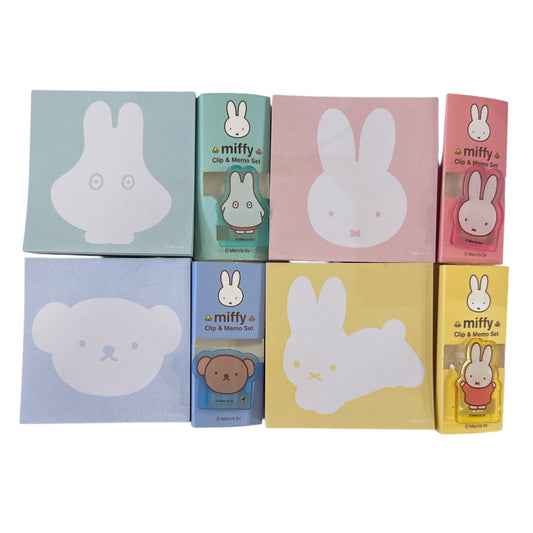 Miffy Memo & Clip Set