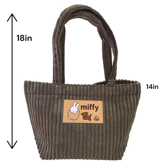 Miffy Corduroy Tote