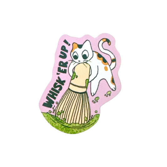 Matcha Cat Sticker