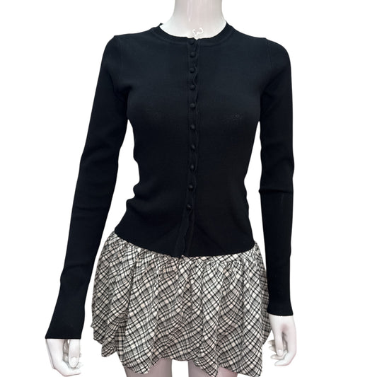 Knit Button Sweater Top