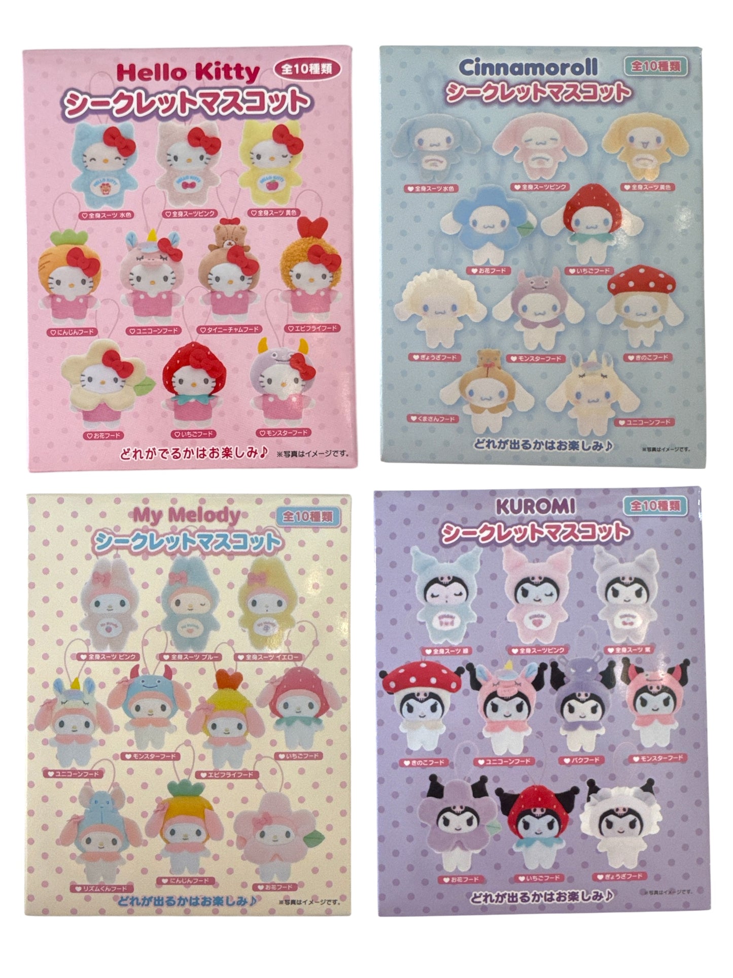Sanrio Character Random Charm Blind Box