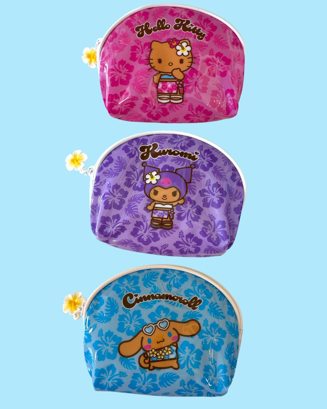 Sanrio Character Tan PVC Pouch
