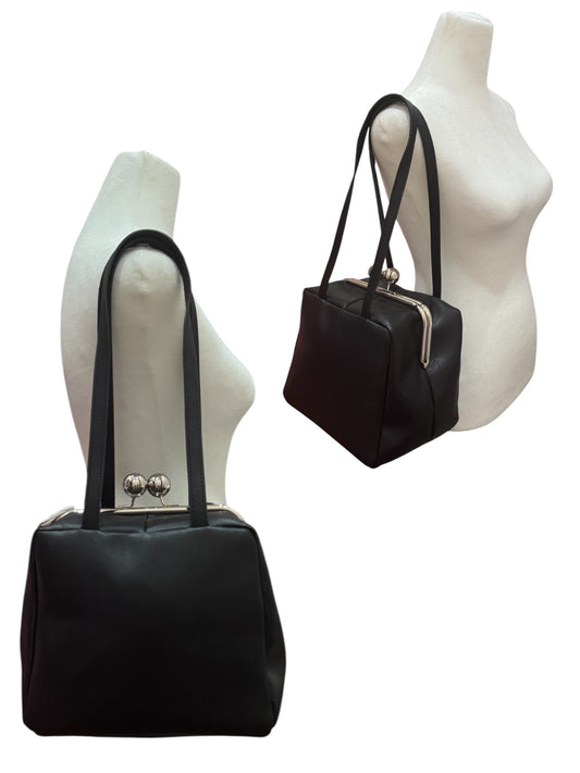 Boxy Kisslock Purse