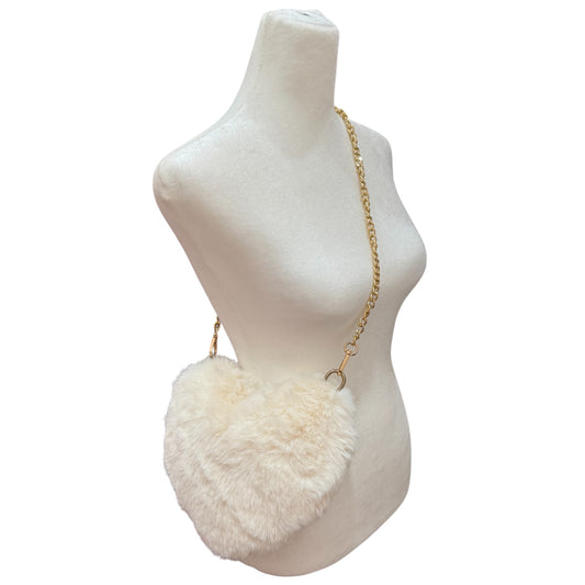Furry Heart Purse