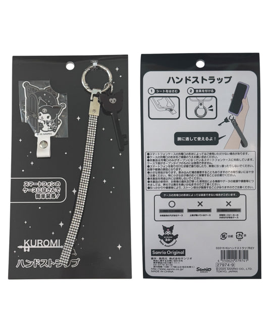Kuromi Bling Phone Strap