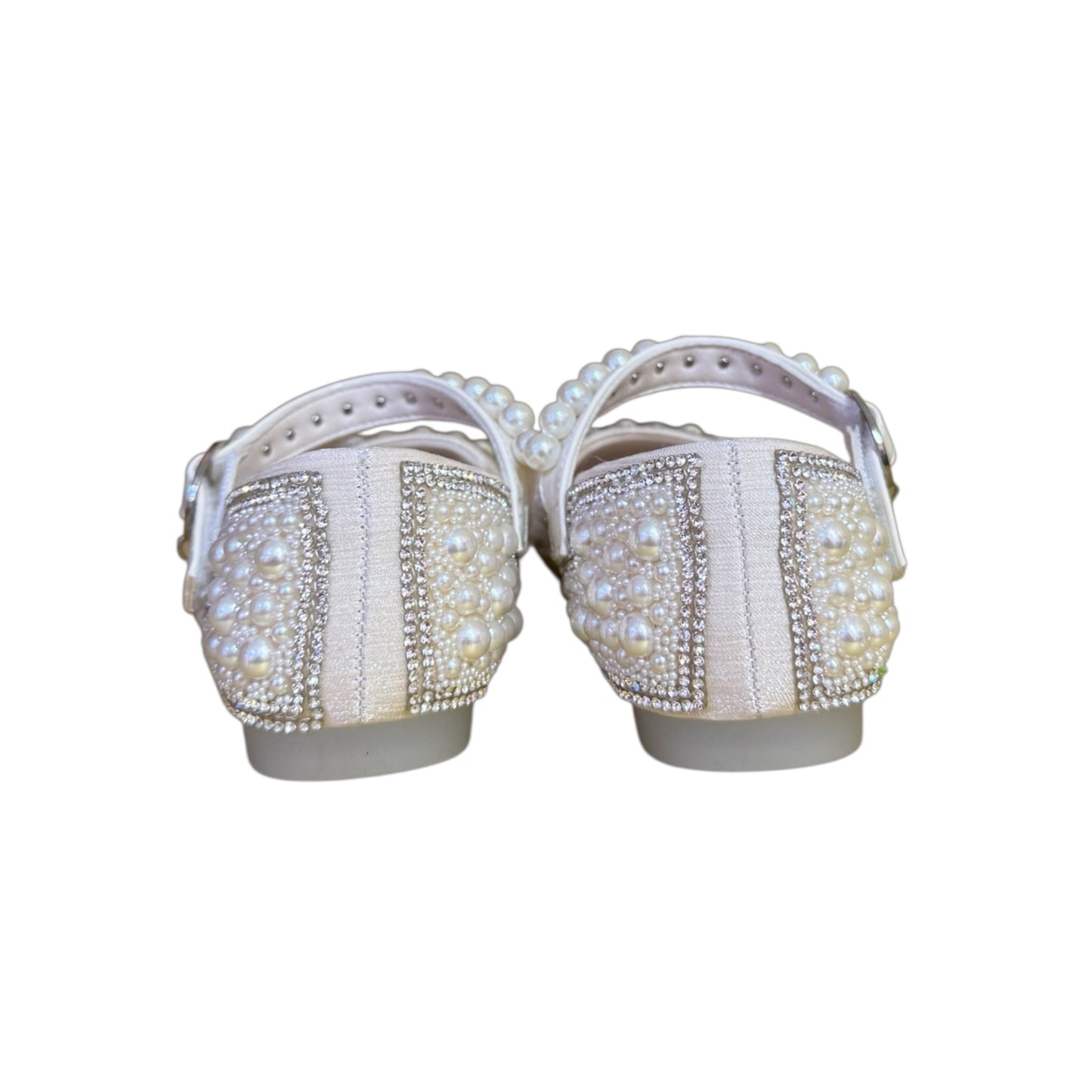 Pearl Embellished Flats- Kids