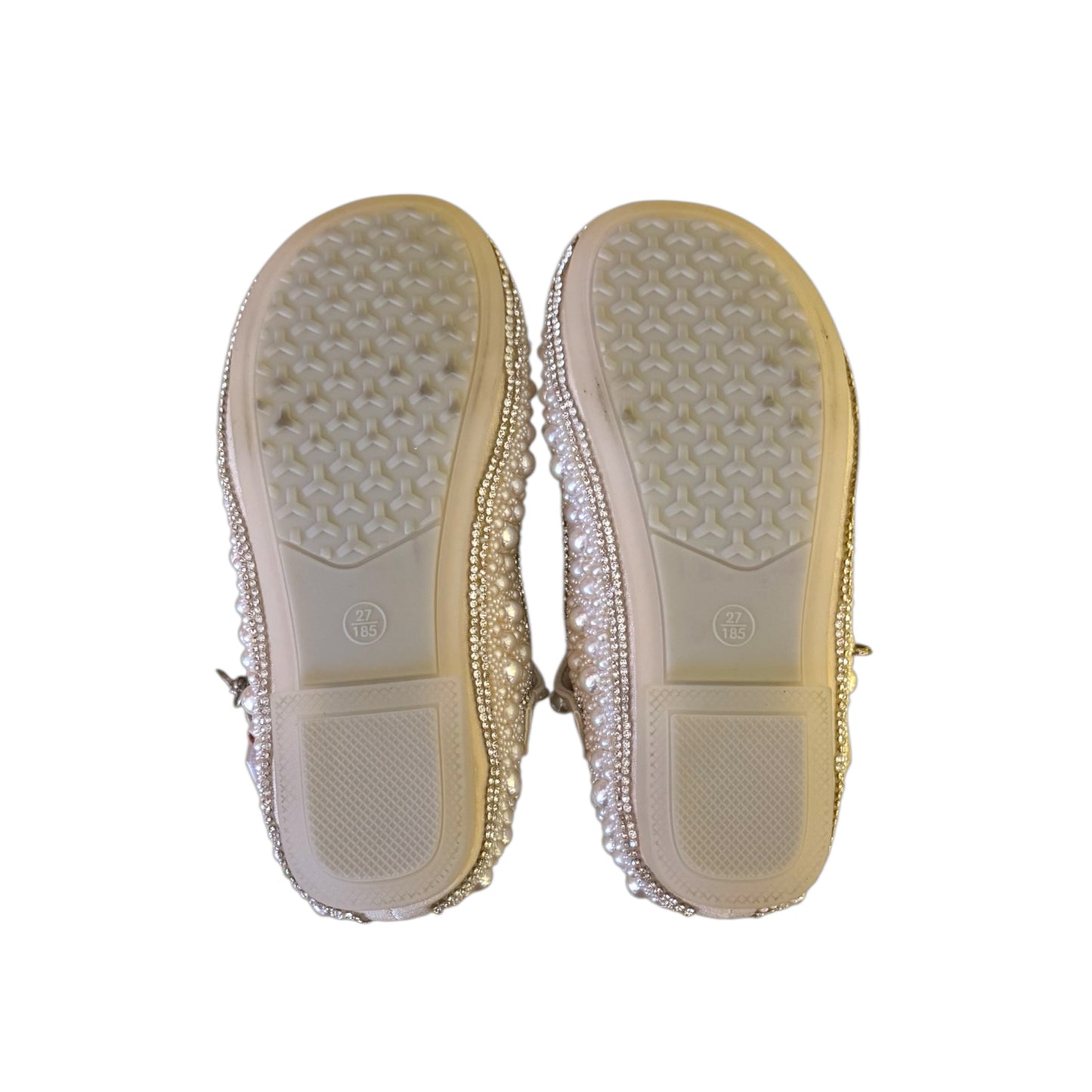 Pearl Embellished Flats- Kids