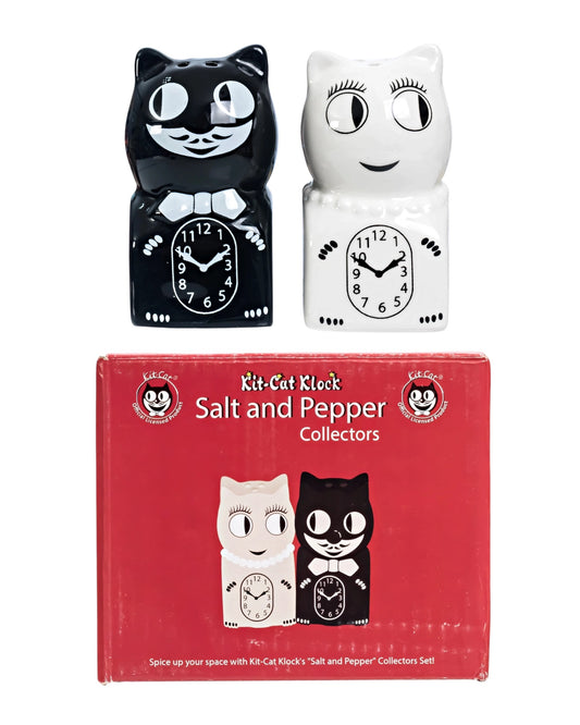 Kit Cat Klock Salt & Pepper Shaker Set