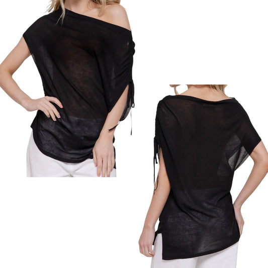 Black Asymmetrical Top