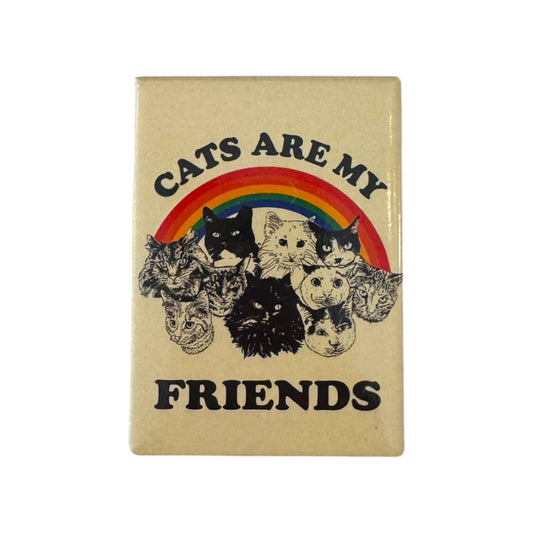 Cats Are Friends Magnet