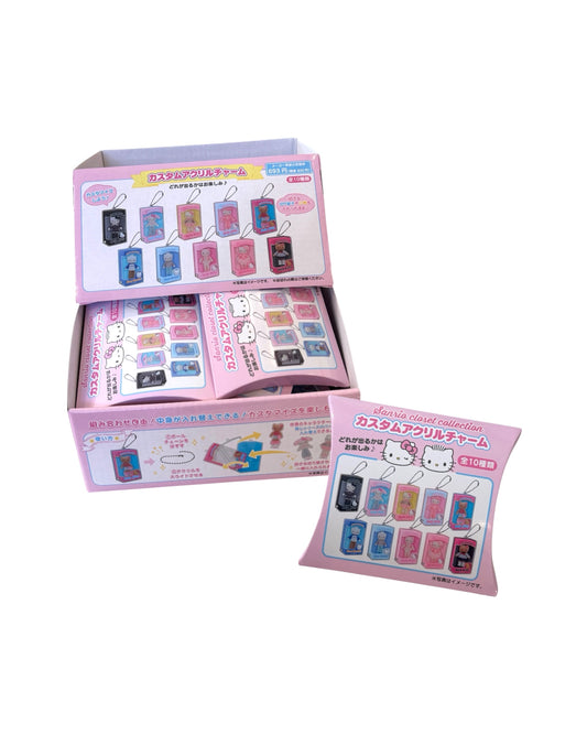 Hello Kitty Closet Collection Acrylic Charm Blind Box