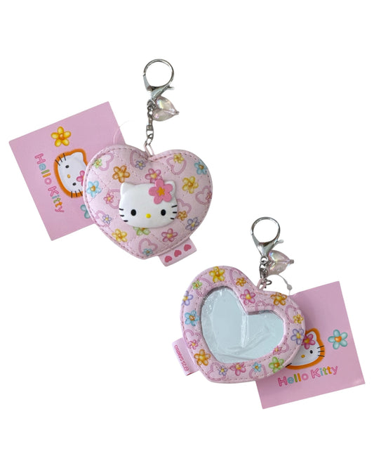 Mascot Quilted Mirror Keychain