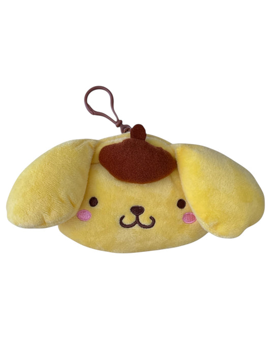 Mascot Plush Pouch Keychain