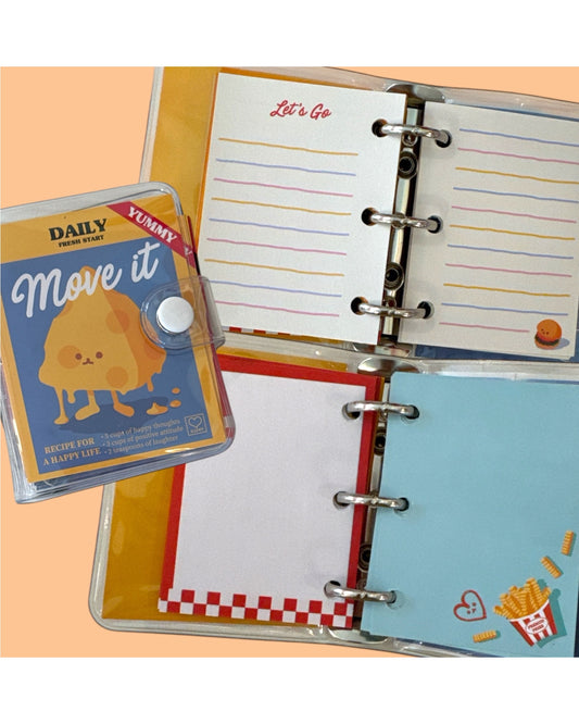 Mini Cheese Notebook